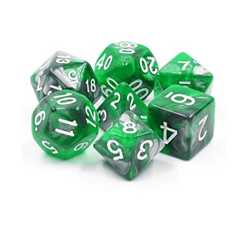 Foam Brain Games Emerald Ore RPG Dice Set FBG2147
