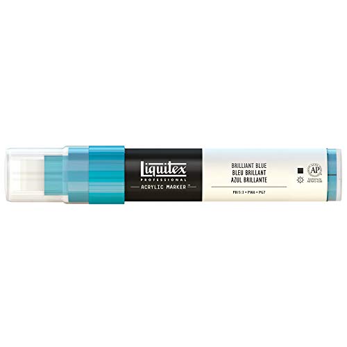 Liquitex Professional Wide Paint Marker, Brilliant Blue