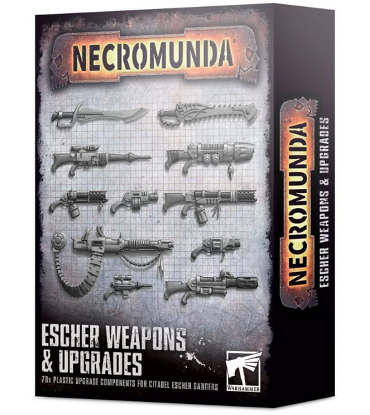 Games Workshop Necromunda Escher Weapons & Upgrades