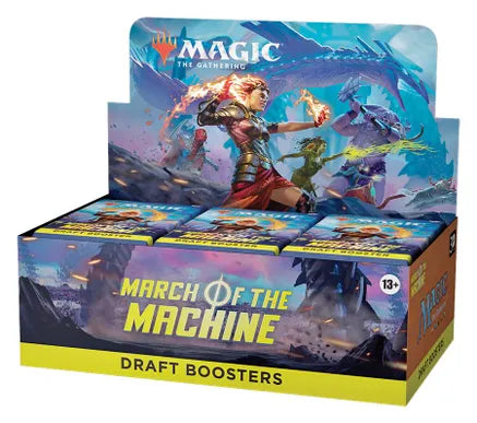 March of the Machines Draft Booster Display