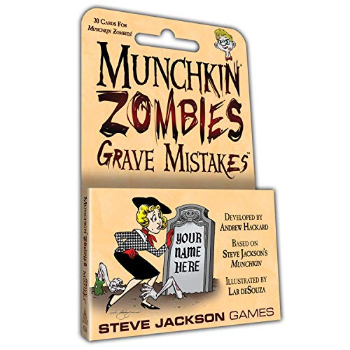 Steve Jackson Games Munchkin Zombies Grave Mistakes