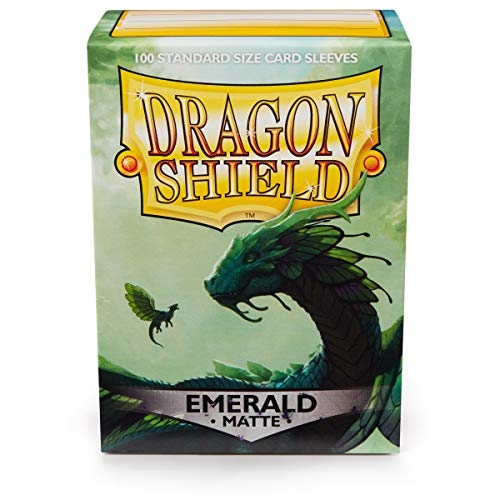 Dragon Shield Standard Sleeves Matte: Emerald (100)