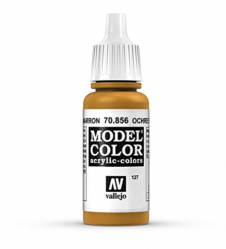 Vallejo Model Color Ochre Brown Paint, 17ml