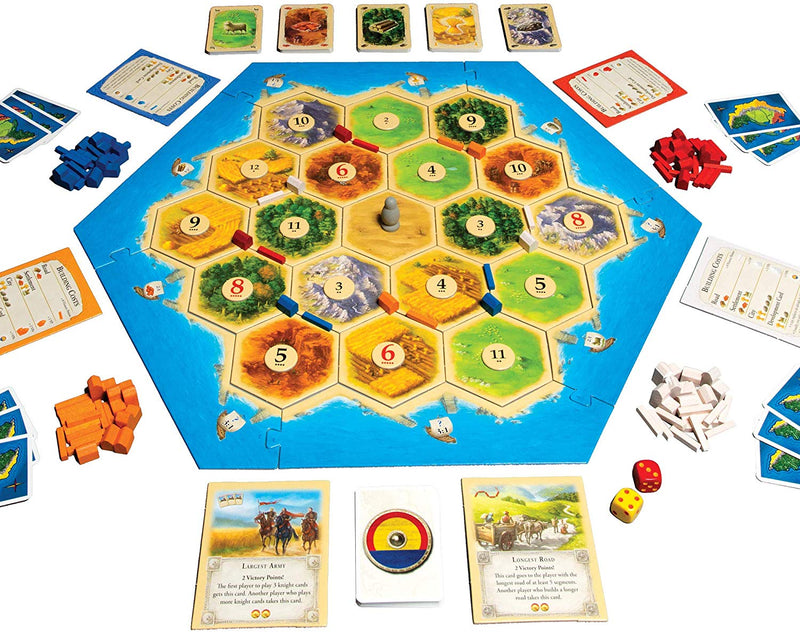Load image into Gallery viewer, Catan Trade Build Settle Card and Board Game - CATAN Studio CN3071 Klaus Teuber
