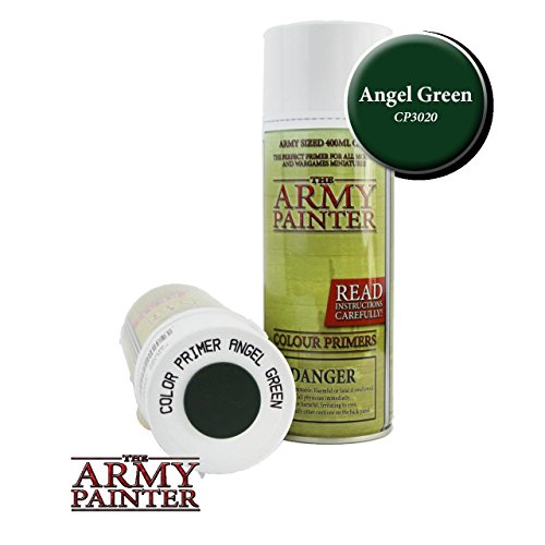 The Army Painter 400ml Angel Green Acrylic Spray Primer for Miniature Painting
