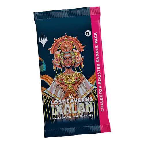 Magic: The Gathering The Lost Caverns of Ixalan Commander Deck - Blood Rites (100 - Card Deck, 2 - Card Collector Booster Sample Pack + Accessories) - Cobbco