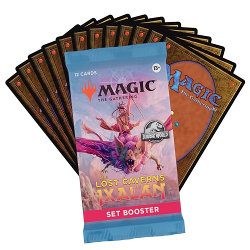 Load image into Gallery viewer, Magic: The Gathering The Lost Caverns of Ixalan Set Booster Box - 30 Packs + 1 Box Topper Card (361 Magic Cards)
