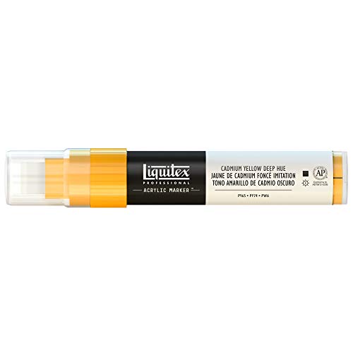 Liquitex Professional Wide Paint Marker, Cadmium Yellow Deep Hue