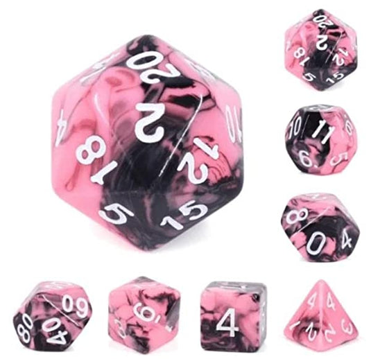 Foam Brain Games Watermelon Cream RPG Dice FBG1228