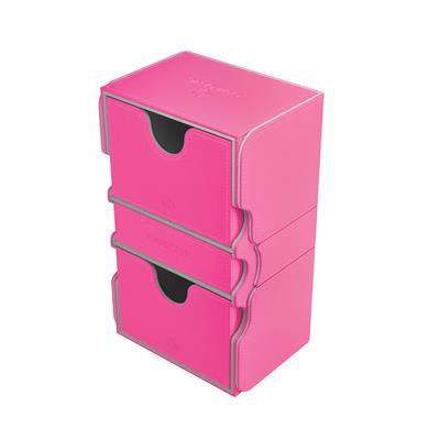 GameGenic Stronghold 200+ Convertible Pink Deck Box