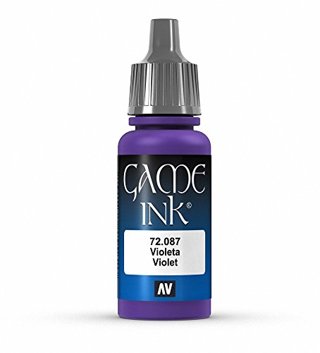 Vallejo Game Color Violet Ink Paint, 17ml