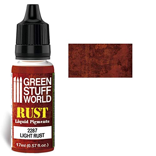 Green Stuff World for Models and Miniatures Liquid Pigments: Light Rust 2287