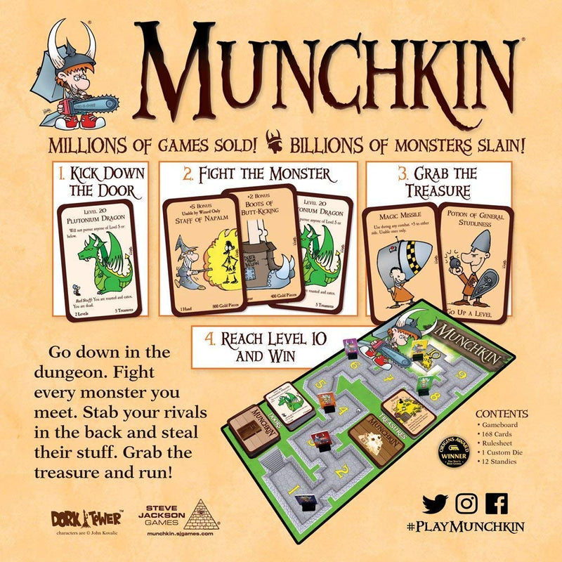 Load image into Gallery viewer, Steve Jackson Games Munchkin Deluxe Edition
