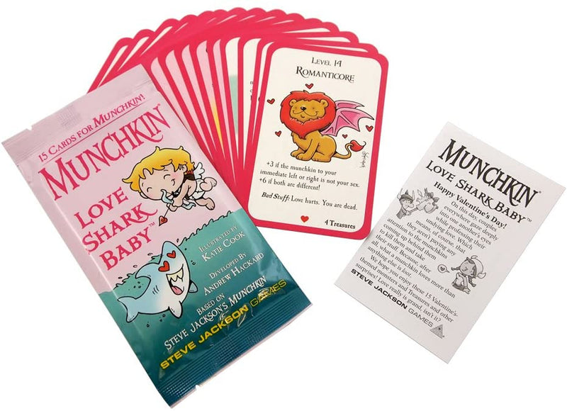 Load image into Gallery viewer, Steve Jackson Games Munchkin Love Shark Baby Card Game
