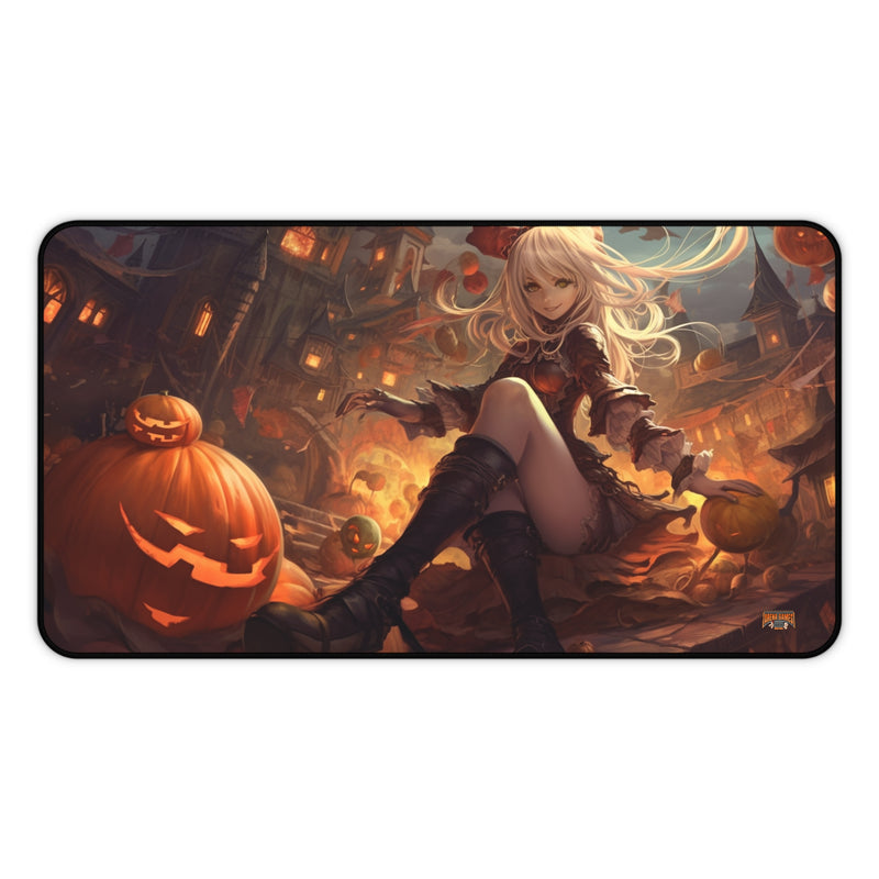 Load image into Gallery viewer, Design Series High Fantasy RPG - Female Adventurer #2 Neoprene Playmat, Mousepad for Gaming
