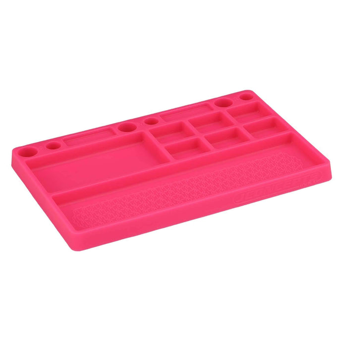 J Concepts Inc. RC Parts Tray - Pink Rubber Material JCO25504
