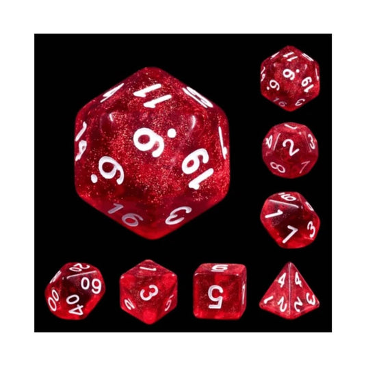 Foam Brain Games Rabbit’s Eye RPG Dice Set FBG1233 - Cobbco
