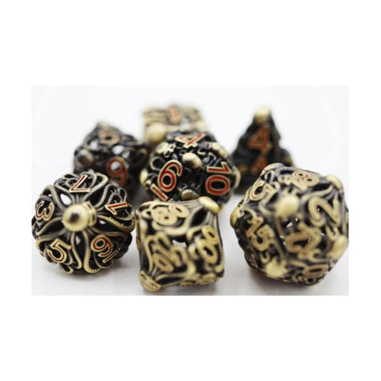 Foam Brain Games Mind Eater Hollow RPG Dice Set - Bronze FBG4182