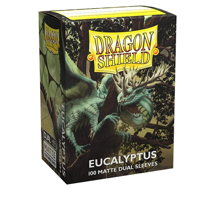 Load image into Gallery viewer, Dragon Shield Standard Size Card Sleeves – Matte Dual Eucalyptus 100CT
