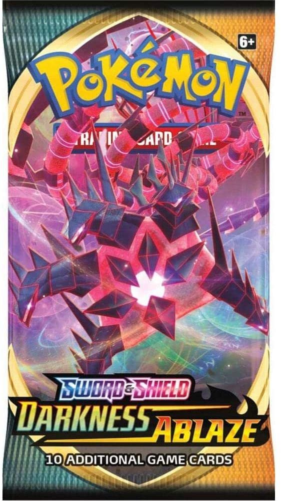 Load image into Gallery viewer, Pokemon TCG: Sword &amp; Shield Darkness Ablaze Booster Pack (Single Pack)
