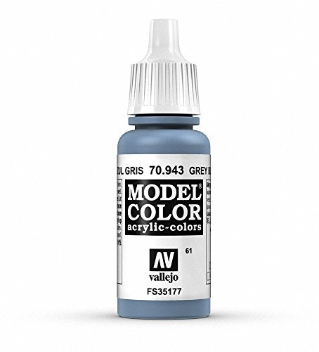 Vallejo Model Color Grey Blue Paint, 17ml