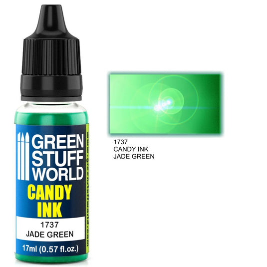 Green Stuff World –Candy Ink for Models and Miniatures Jade Green 1737