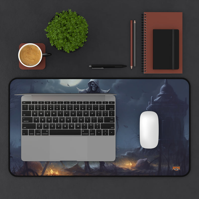 Load image into Gallery viewer, Design Series High Fantasy RPG - Skeleton Fighter #1, Neoprene Playmat, Mousepad for Gaming
