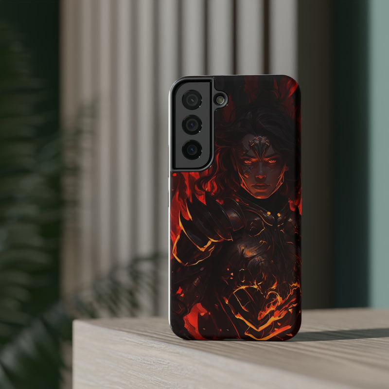 Load image into Gallery viewer, Fantasy Series Impact-Resistant Phone Case for iPhone and Samsung - Death Knight

