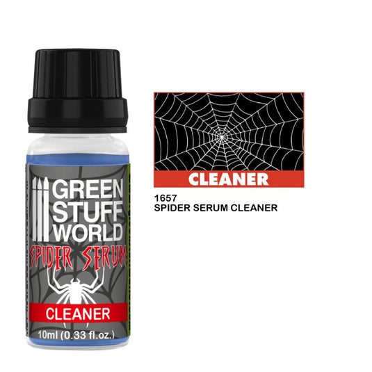 Green Stuff World – Acrylic Color Paint Spider Serum Cleaner 1657 for Models and Miniatures