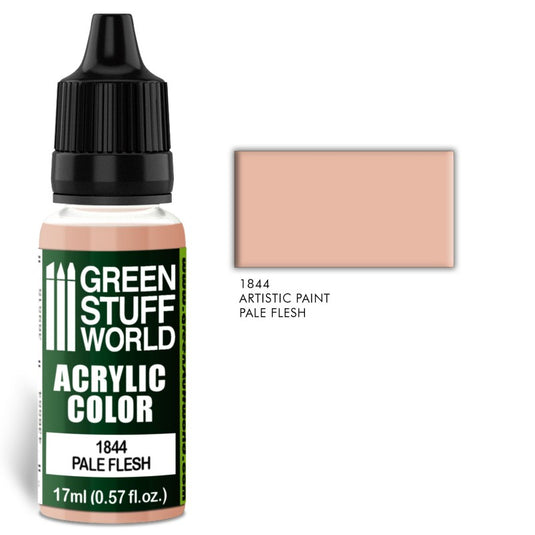 Green Stuff World – Acrylic Color Paint Pale Flesh 1844  for Models and Miniatures