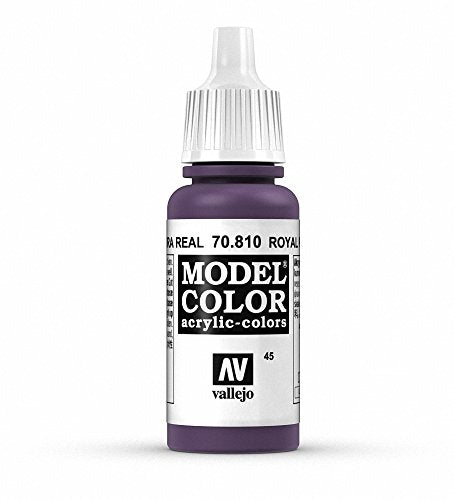 Vallejo Model Color Royal Purple Paint, 17ml