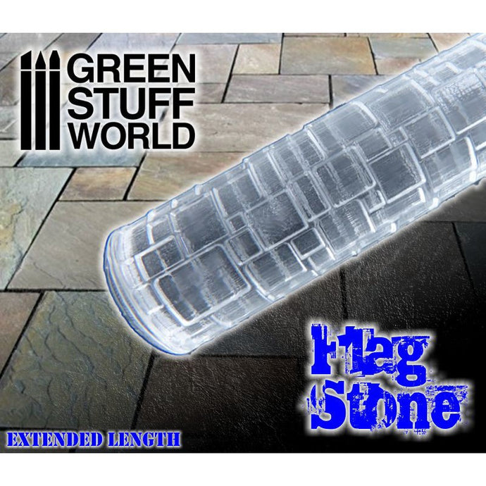 Green Stuff World Rolling Pin Flagstone 1676