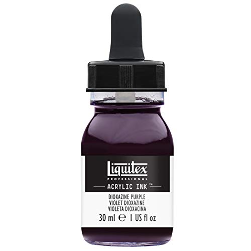 Liquitex 4260186 Dioxazine Purple Professional Acrylic Ink 1-oz jar
