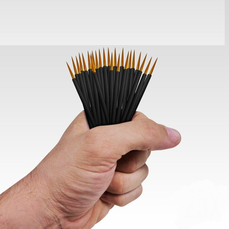 Load image into Gallery viewer, Green Stuff World 25 Disposable Brushes for Models and Miniatures 2419
