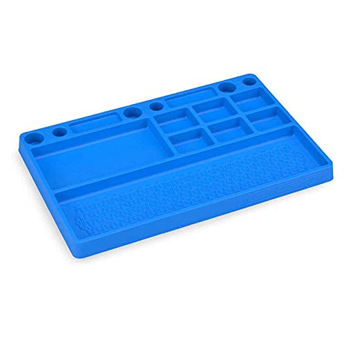 J Concepts Inc. RC Parts Tray Blue Rubber Material JCO25505