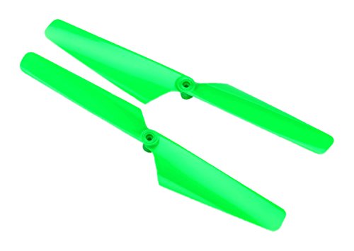 Traxxas 6631 Alias Green Rotor Blade Set, 1.6 x 5mm (pair)