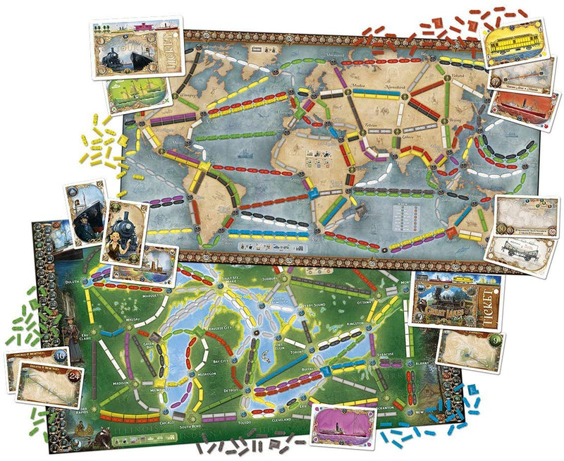 Load image into Gallery viewer, Ticket to Ride - Rails &amp; Sails
