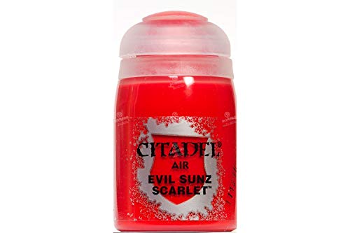 Games Workshop Citadel Acrylic Paint: Air - Evil Sun Scarlet 28-22