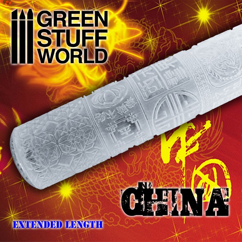 Load image into Gallery viewer, Green Stuff World Rolling Pin - Chinese 2167
