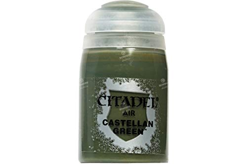 Games Workshop Citadel Acrylic Paint: Air - Castellan Green 28-08