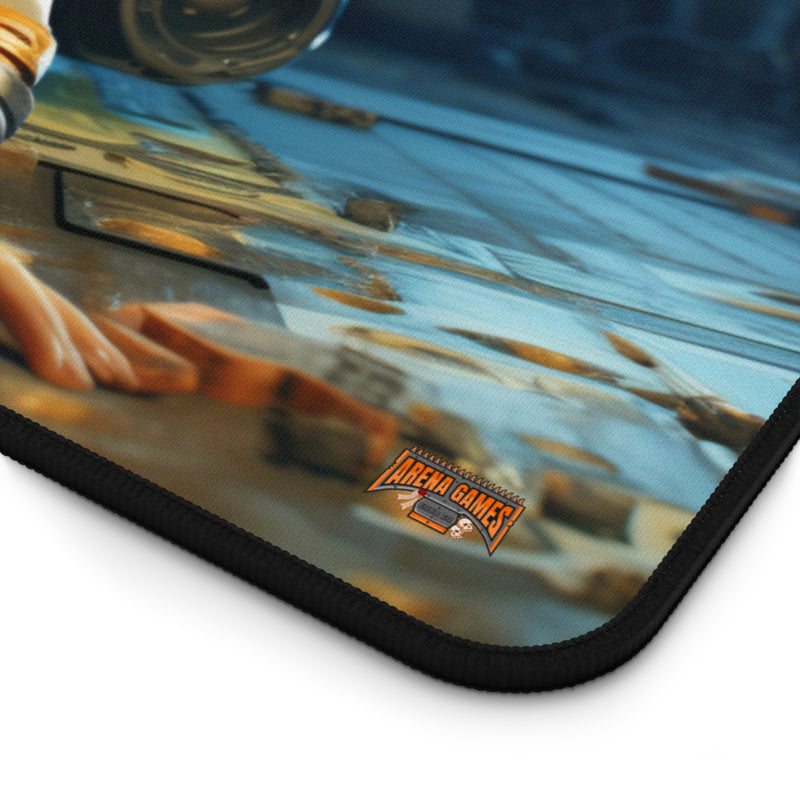 Load image into Gallery viewer, Design Series Sci-Fi RPG - Anime Punk Fixer #2 Neoprene Playmat, Mousepad for Gaming
