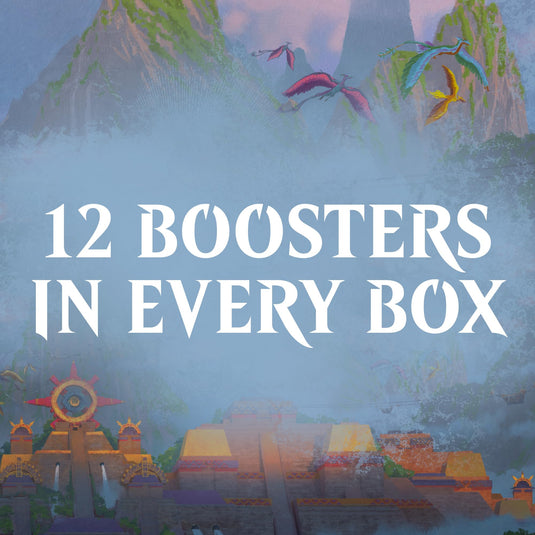 Magic: The Gathering The Lost Caverns of Ixalan Collector Booster Box - 12 Packs + 1 Foil Box Topper Card (181 Magic Cards) - Cobbco