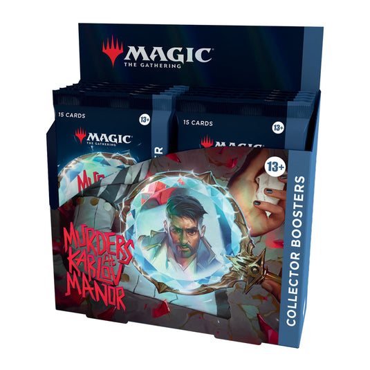 Magic: The Gathering Murders at Karlov Manor Collector Booster Box - 12 Packs (180 Magic Cards) - Cobbco