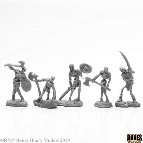 Reaper Bones Black Edition Part 44115 - Bog Skeletons 5 pieces