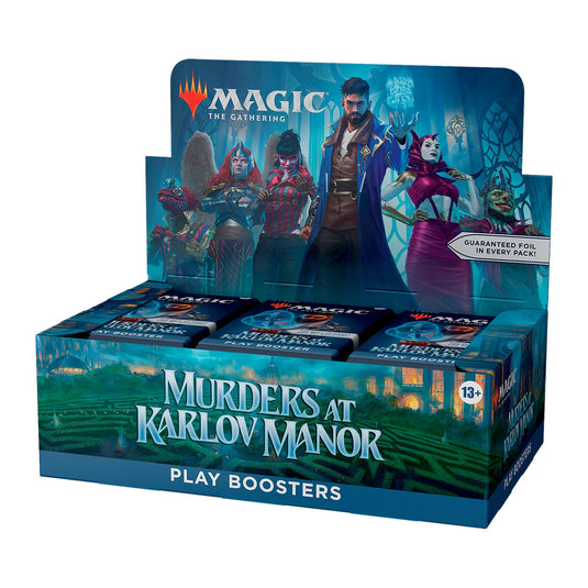 Magic: The Gathering Murders at Karlov Manor Play Booster Box - 36 Packs (504 Magic Cards) - Cobbco