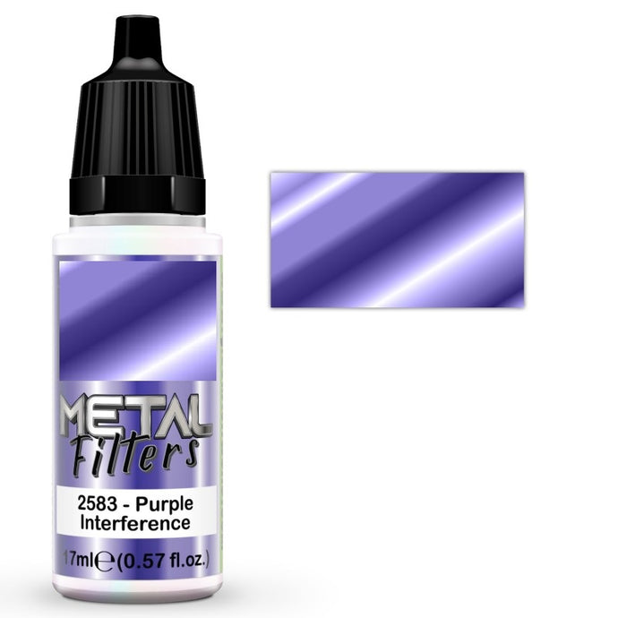 Green Stuff World Metal Filters for Models and Miniatures: Purple Interference 2583