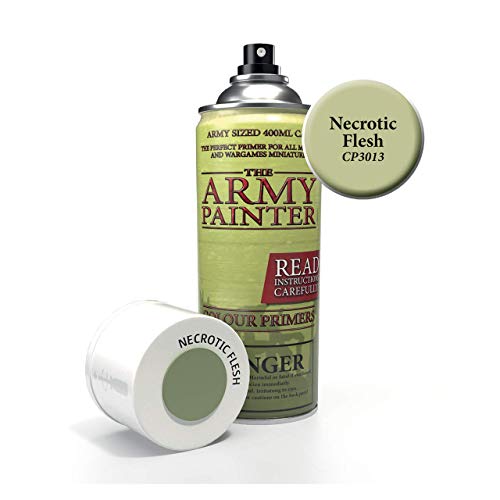 Load image into Gallery viewer, The Army Painter Primer Necrotic Flesh 400ml Acrylic Sprayr Miniature Painting
