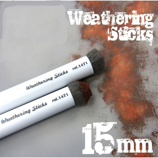 Green Stuff World for Models and Miniatures Weathering Sticks 15mm 9312