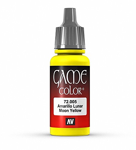 Vallejo Game Color Bald Moon Yellow Paint, 17ml