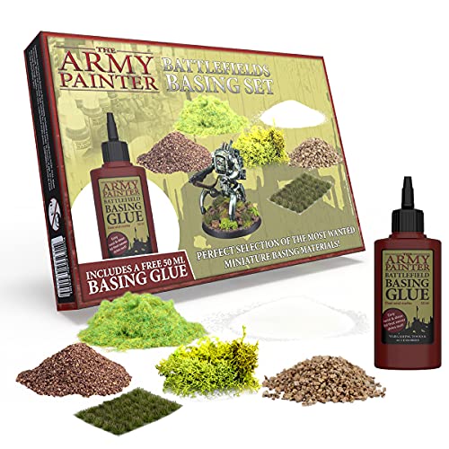 The Army Painter Battlefields Basing Set - Wargamers Terrain Model Kit for Miniature Bases and Dioramas